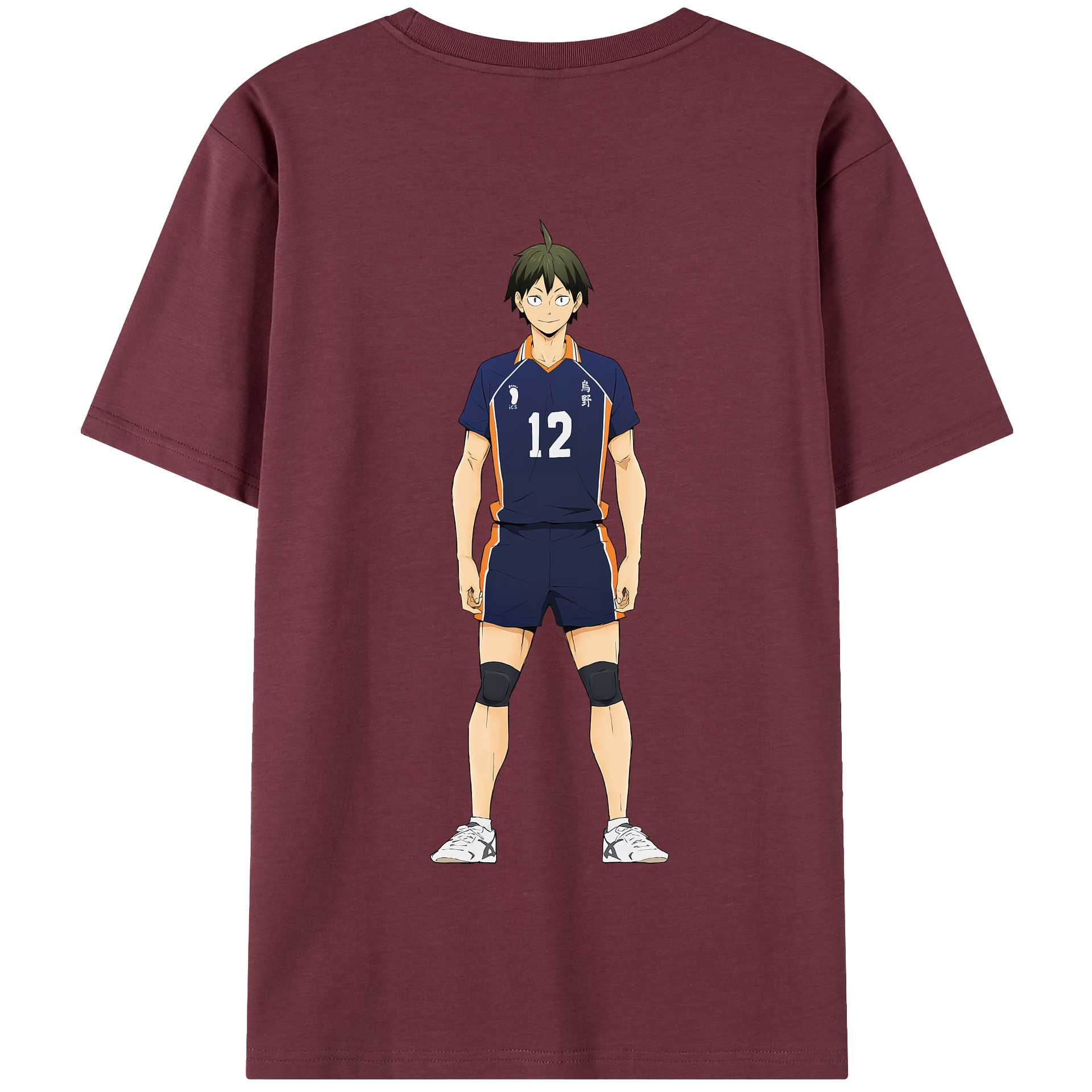 （画像用） ハイキュー!! Haikyu!! 綿100％半袖Tシャツ（背面プリント）
